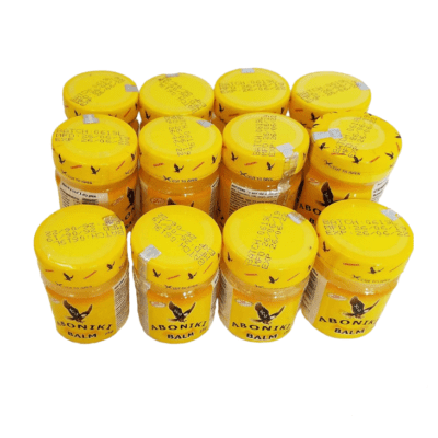 Aboniki for muscle relief 12 x 25g Dozen
